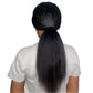 Kinky Straight U-Part Wig | Black & Brown Human Hair for Seamless Blend