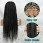 Lace Front Braided Wig | Baby Hair | Kanekalon Synthetic | Black Women