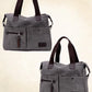 New Arrive Women's Vintage Canvas Messenger Bag | Large Casual Tote Handbag & Crossbody Shoulder Bag for Ladies (Travel Bag)
