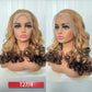 100% Human Hair | Highlight | Ombre | Double Drawn | Brazilian | Remy | Bouncy Body Wave | Full Fumi | Bouncy Weave | Wavy Hair Lace Wigs