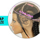Knotless Box Braids Full Lace Wig | Cornrow Accents | Baby Hair | Synthetic Braided Wig