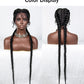 36" Twist Braided Wig | Lace Front | Natural Color | Clearance Sale