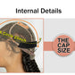 34" Twisted Cornrow Full Lace Braided Wig | Baby Hair | Synthetic Lace Front Braids | Black Women