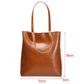 Real Genuine Leather Women's Shoulder Bags | Large Capacity Female Fashion Office Retro Handbag (Cow Leather, Big Bags for Women)