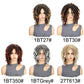 6" Short Dreadlock Wig | Curly Twisted Braid | Heat Resistant Synthetic Wig | Black & Brown