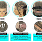 Knotless Box Braids Full Lace Wig | Cornrow Accents | Baby Hair | Synthetic Braided Wig