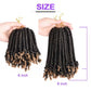 Bob Spring Twist Crochet Hair | Pre-Twisted Passion Twists | Pre-Looped Braids | 6-8 Inch | 20 Strands/Pack