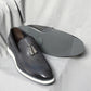 Top Grade Luxury Men's Genuine Leather Loafers | Original Stripe Rivets & Tassel Casual Flat Shoes