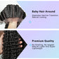 22" Box Braids Full Lace Wig | Two Curly Ponytails | Baby Hair | Synthetic Braided Wig