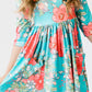SALE After the Rain 3/4 Sleeve Pocket Twirl Dress