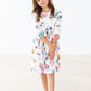 SALE Monster Mash 3/4 Sleeve Pocket Twirl Dress