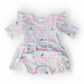 SALE Pumpkin Picnic Twirl Flutter Bodysuit