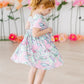 SALE Quilted Dinos S/S Pocket Twirl Dress