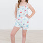 SALE Rainbow Grooves Strappy Play Romper