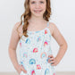 SALE Rainbow Grooves Strappy Play Romper
