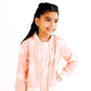 SALE Soft Pink Suns Satin Jacket