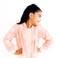 SALE Soft Pink Suns Satin Jacket