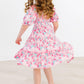 SALE Strawberry Shortcake Smocked Ruffle Dress