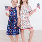 SALE You Look Like the 4th of July Tank Twirl Dress