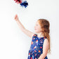 SALE You Look Like the 4th of July Tank Twirl Dress