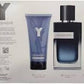 Gift/Set Y By Yves Saint Laurent 3 Pce 3.4 Edp + 10 Ml Edp+ 1. Perfume By Yves Saint Laurent For Men