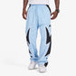 Sugarhill Bolt Windbreaker Pants - Baby Blue