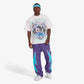 Sugarhill Bolt Windbreaker Pants - Purple