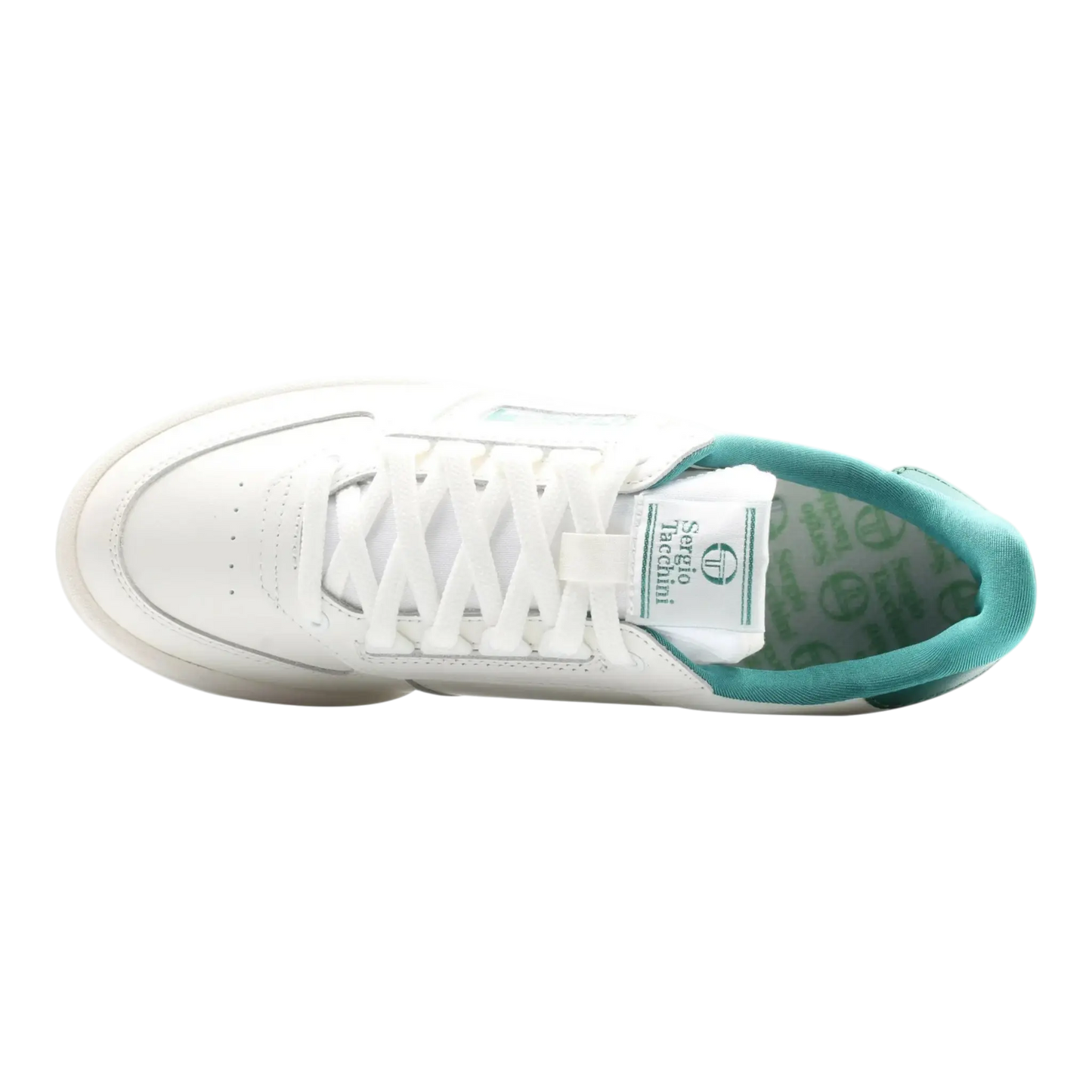 Sergio Tacchini New Young Line Men Tennis Sneakers White/Forest Green
