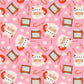 Santa Mugs Skater Skirt
