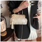 Chinese Style Embroidered Shoulder Bag | Elegant Handbag & Retro Small Square Bag (Wedding Party Luxury Designer Women's Evening Clutch)