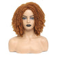 10" Ombre Dreadlock Wig | Sister Locs | Faux Locs Crochet Braids | Synthetic Twist Hair