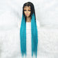 KIMA Colorful Braided Wig | Full Lace | Butterfly Locs & Dreadlocks Options