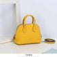 Shell Bag Women's Messenger Bag | Cow Leather Simple Shoulder Bag & Fashion Ladies Classic Handbag (Small Mobile Phone Crossbody Bag)