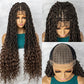 Goddess Box Braids Wig | Curly Ends | Full Lace | Crochet Hair | Black Women