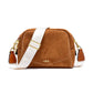 Women's Crossbody Bag Autumn/Winter Collection | Anti-Velvet Wine Red Shoulder Bag (Square Tote Christmas Gift)