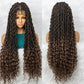 Goddess Box Braids Wig | Curly Ends | Full Lace | Crochet Hair | Black Women