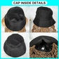 30" Crochet Afro Dreadlocks Bucket Hat Wig | Synthetic Braided Hair | Curly Ends | Black Women