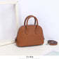 Shell Bag Women's Messenger Bag | Cow Leather Simple Shoulder Bag & Fashion Ladies Classic Handbag (Small Mobile Phone Crossbody Bag)