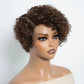 Natural Black Pixie Cut Wig | Short Curly Bob 13x1 Lace Front Human Hair (Pre-Plucked)