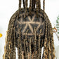 Boho Triangle Knotless Box Braids Wig | Full Lace | Baby Hair | KIMA Synthetic