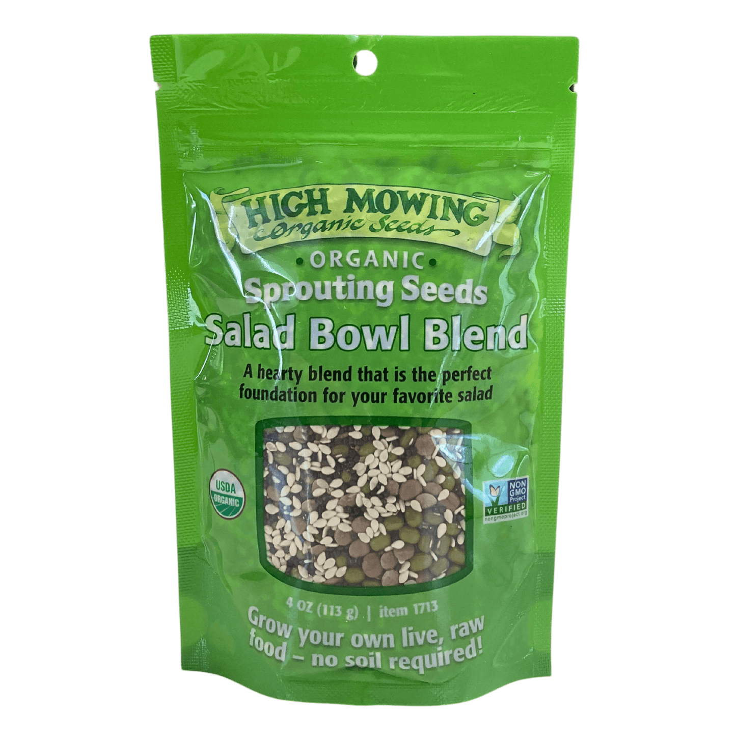 Sprouting Seeds, Organic, High Mowing