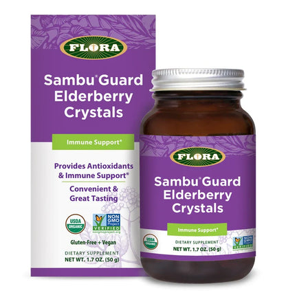 Flora Elderberry Immune Support Crystals - 1.7 Oz