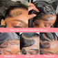 200% Density Short Curly Bob Wigs 13x4 Lace Front 4x4 Closure Deep Wave Brazilian Remy Human Hair 14 Inch