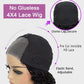 13x4 Glueless Kinky Straight Bob Wig | Ready-to-Wear | Brazilian Remy Human Hair