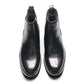 British Style High Top Men's Chelsea Boots | Classic Luxury Genuine Leather (Height Increasing, Elastic Band)