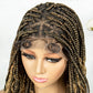 Boho Triangle Knotless Box Braids Wig | Full Lace | Baby Hair | KIMA Synthetic