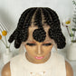 KIMA Dutch Cornrow Braided Full Lace Wig | Easy Install Dreadlocks Braid Wig