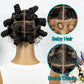 KIMA Bantu Knotless Braids Wig with Twist Buns | Full Lace Braiding Hair