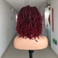 Short Braided Wig | Faux Locs Wig | Goddess Locs Wig | Afro Braids | Synthetic Dreadlock Wig