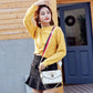 New Fashion Women's Bag Trend | Brand Pearl Bee Shoulder Bag & High Quality Temperament Ladies Crossbody Bag (Designer Luxury Handbag)